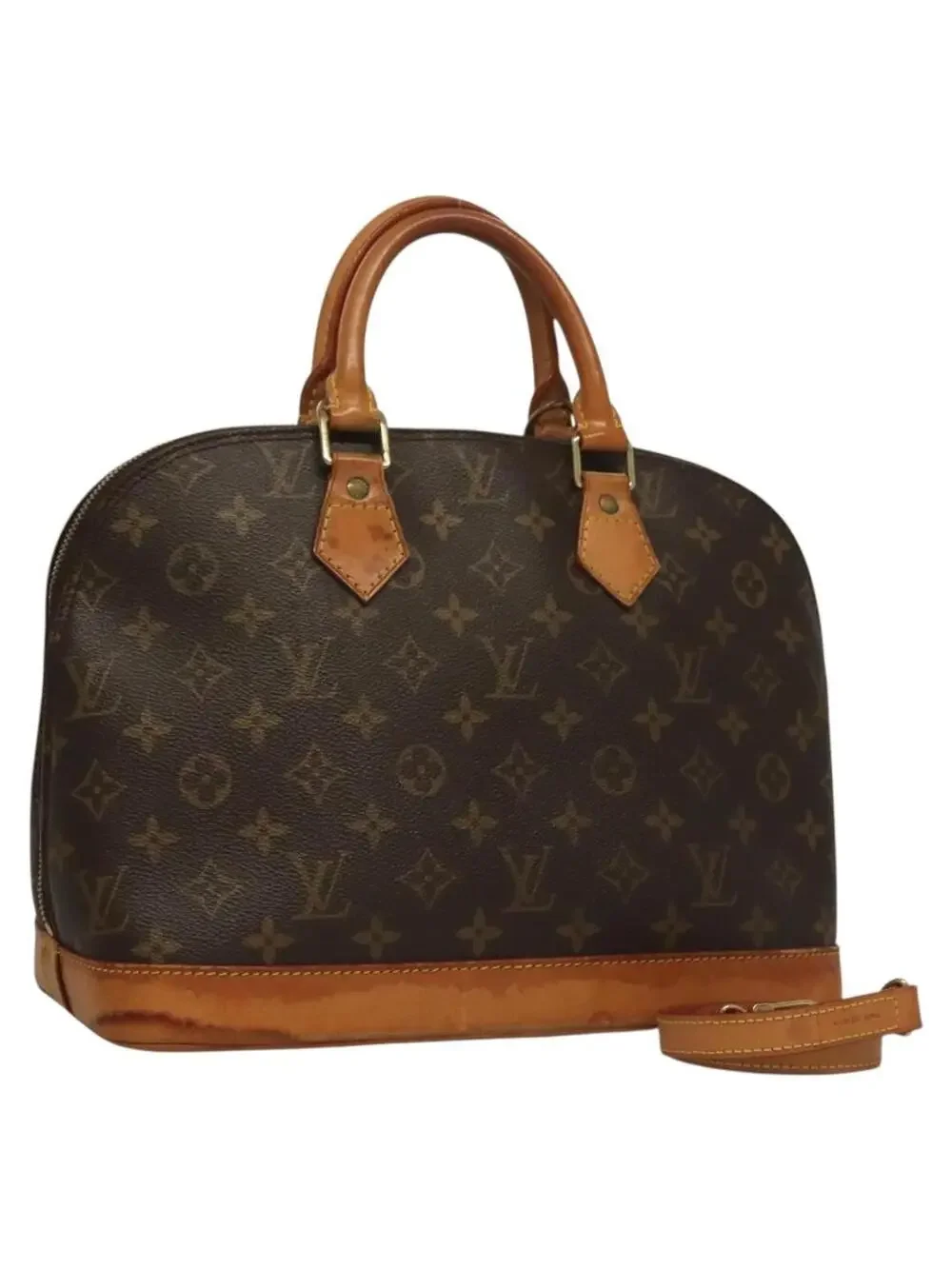 Louis Vuitton Alma Hand Bag Lv Auth #344069L65B